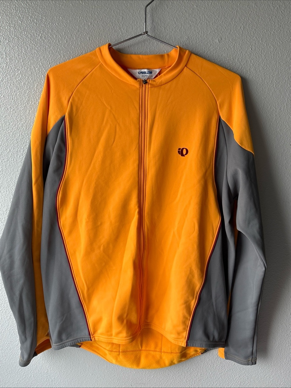 Pearl Izumi Men's Orange & Gray Cycling Jacket XXL